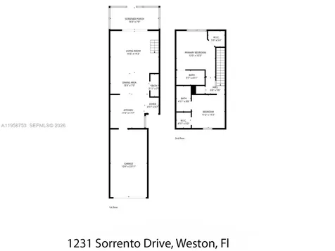 1231 Sorrento Drive Weston FL 33326
