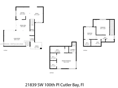 21839 SW 100th Place Cutler Bay FL 33190