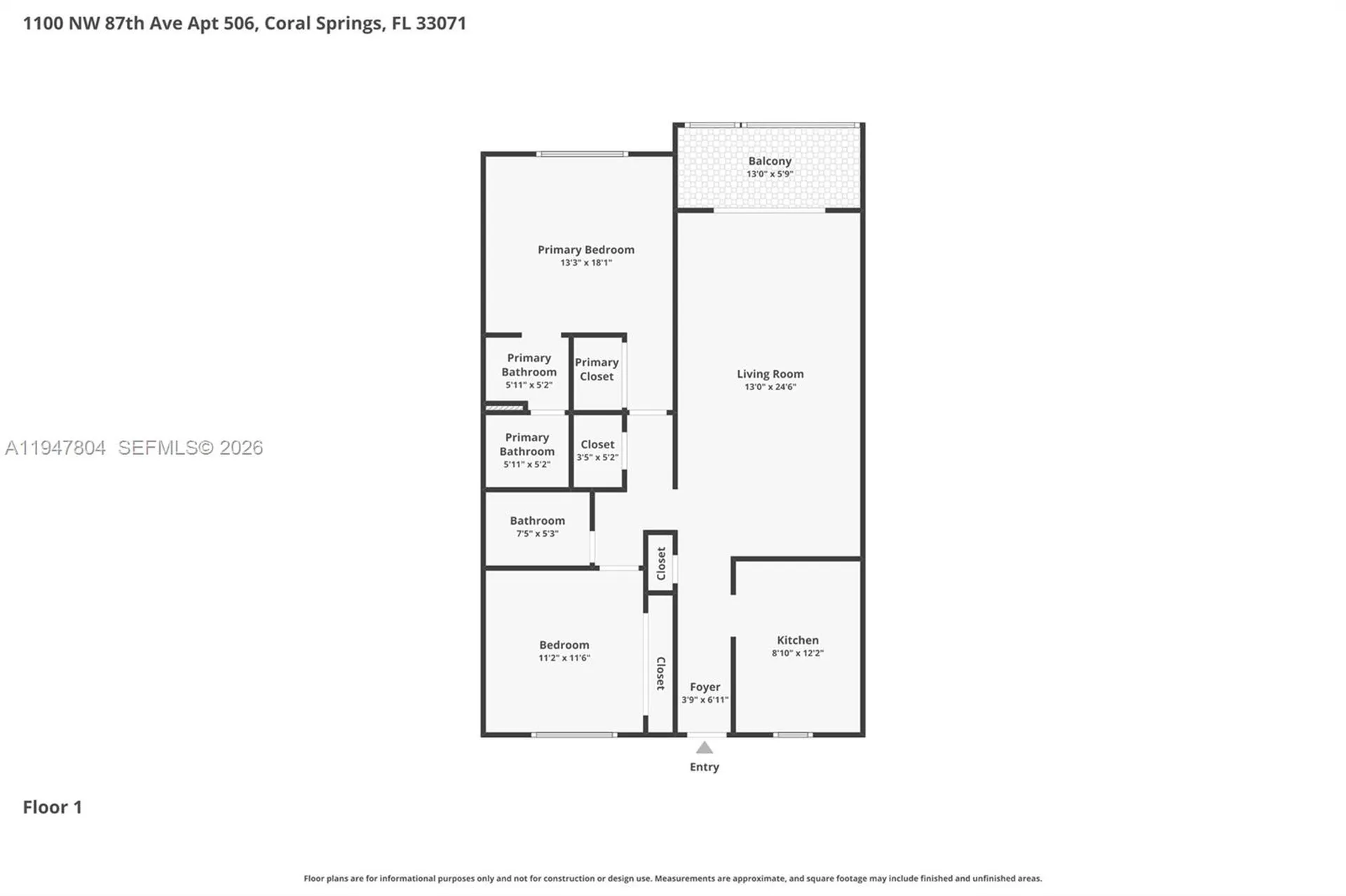 1100 NW 87th Avenue Coral Springs FL 33071