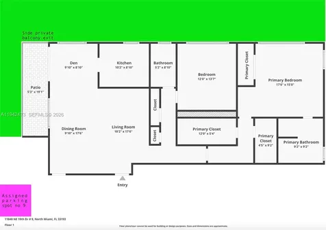 11840 NE 19th Drive North Miami FL 33181