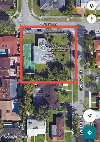 500 SW 39th Court Miami FL 33134
