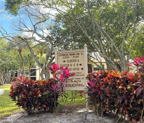 2322 S Cypress Bend Drive Pompano Beach FL 33069