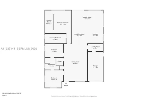 254 NW 43rd Street Miami FL 33127