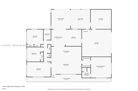 1051 W Tropical Way Plantation FL 33317