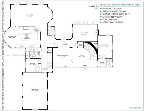 10851 SW 63rd Avenue Pinecrest FL 33156