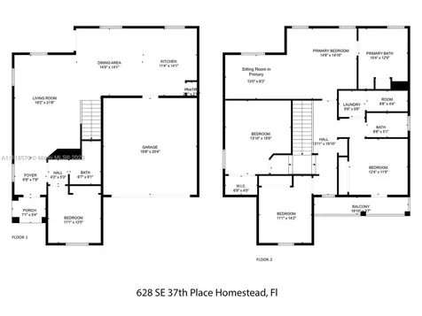 628 SE 37th Place Homestead FL 33033