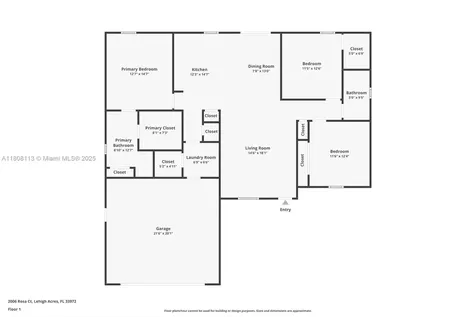2006 Rosa Court Lehigh Acres FL 33972
