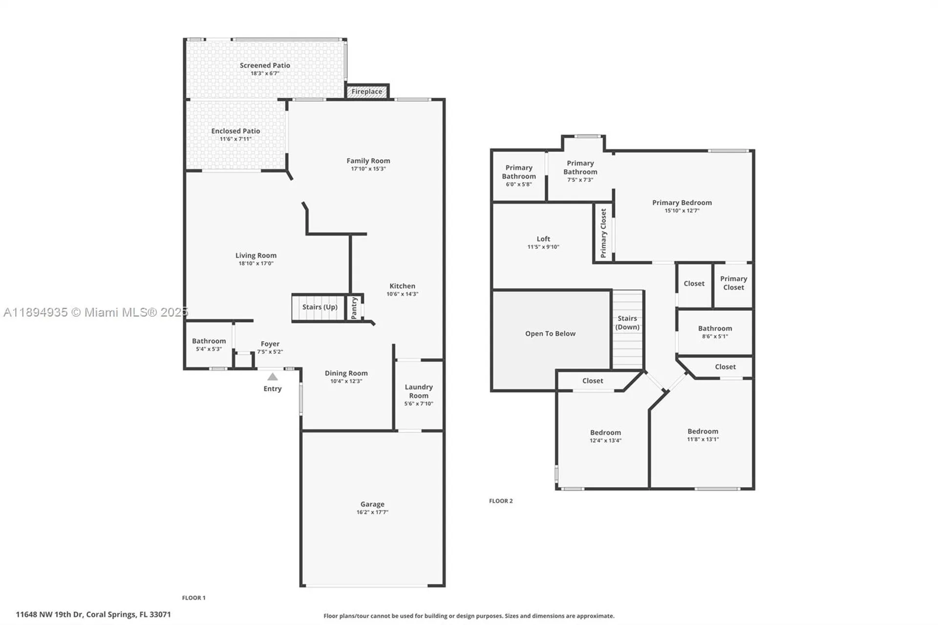 11648 NW 19th Drive Coral Springs FL 33071