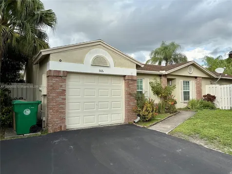 506 Radford Terrace Davie FL 33325