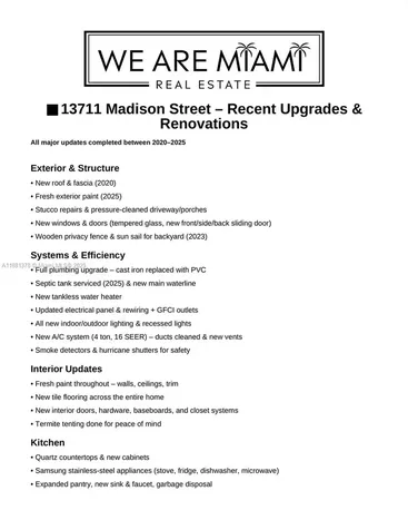 13711 Madison Street Miami FL 33176