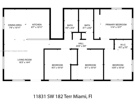 11831 SW 182nd Terrace Miami FL 33177