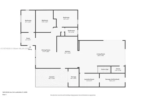 1643 NE 8th Avenue Fort Lauderdale FL 33305