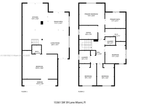 15361 SW 39th Lane Miami FL 33185