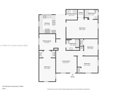 3771 SW 44th Avenue West Park FL 33023