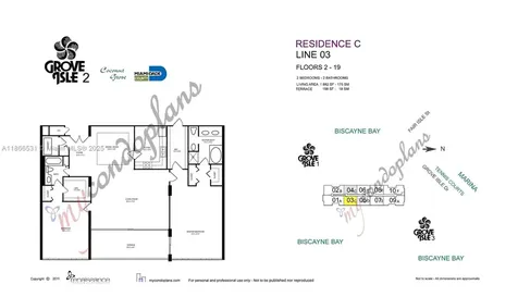2 Grove Isle Drive Miami FL 33133