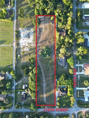 216TH Street SW 184th Avenue Miami FL 33187