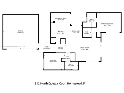 1312 N Quetzal Court Homestead FL 33035