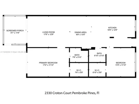 2330 Croton Court Pembroke Pines FL 33026