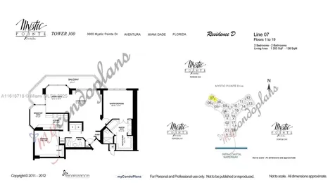 3600 Mystic Pointe Drive Aventura FL 33180