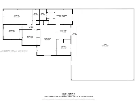 3060 NW 208th Terrace Miami Gardens FL 33056