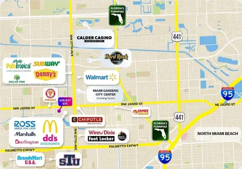 NW 183 Street & NW 19 Avenue Miami Gardens FL 33056