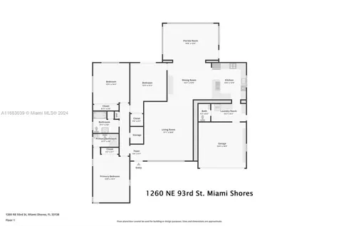 1260 NE 93rd Street Miami Shores FL 33138