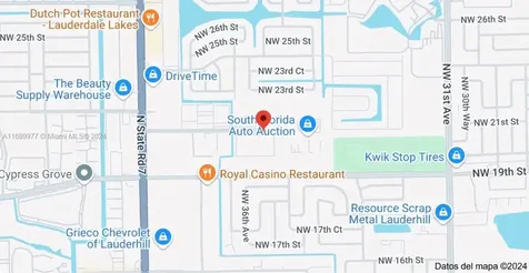 3600 NW 21st Street Lauderdale Lakes FL 33311