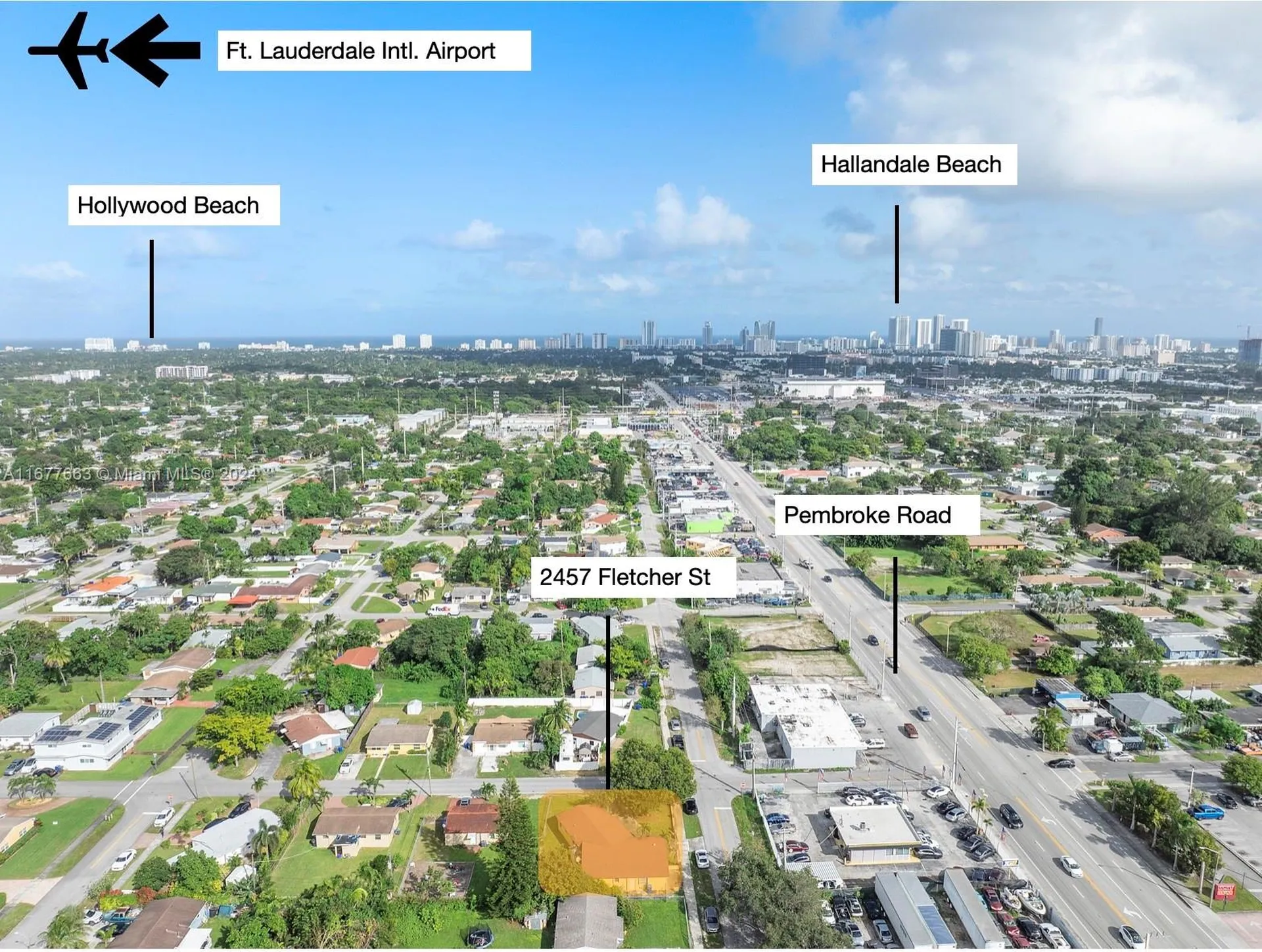 2457 Fletcher Street Hollywood FL 33020