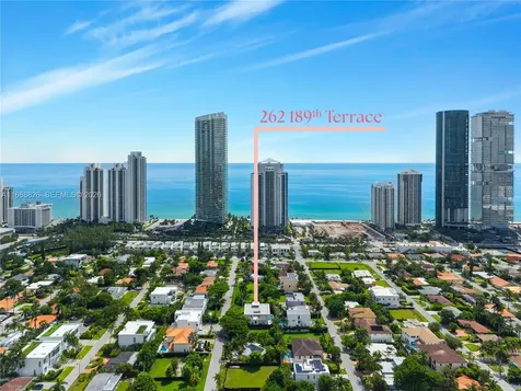 262 189th Terrace Sunny Isles Beach FL 33160
