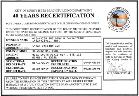 19380 Collins Avenue Sunny Isles Beach FL 33160