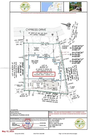 270 Cypress Drive Key Biscayne FL 33149