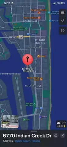6770 Indian Creek Drive Miami Beach FL 33141