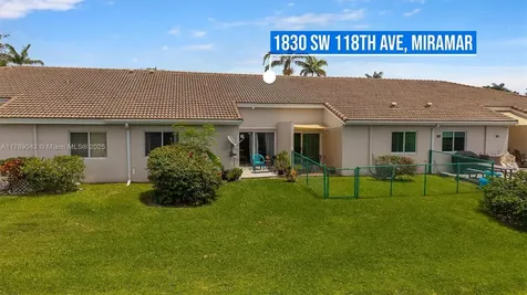 1830 SW 118th Avenue Miramar FL 33025