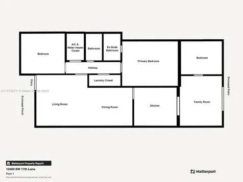 12459 SW 17th Lane Miami FL 33175