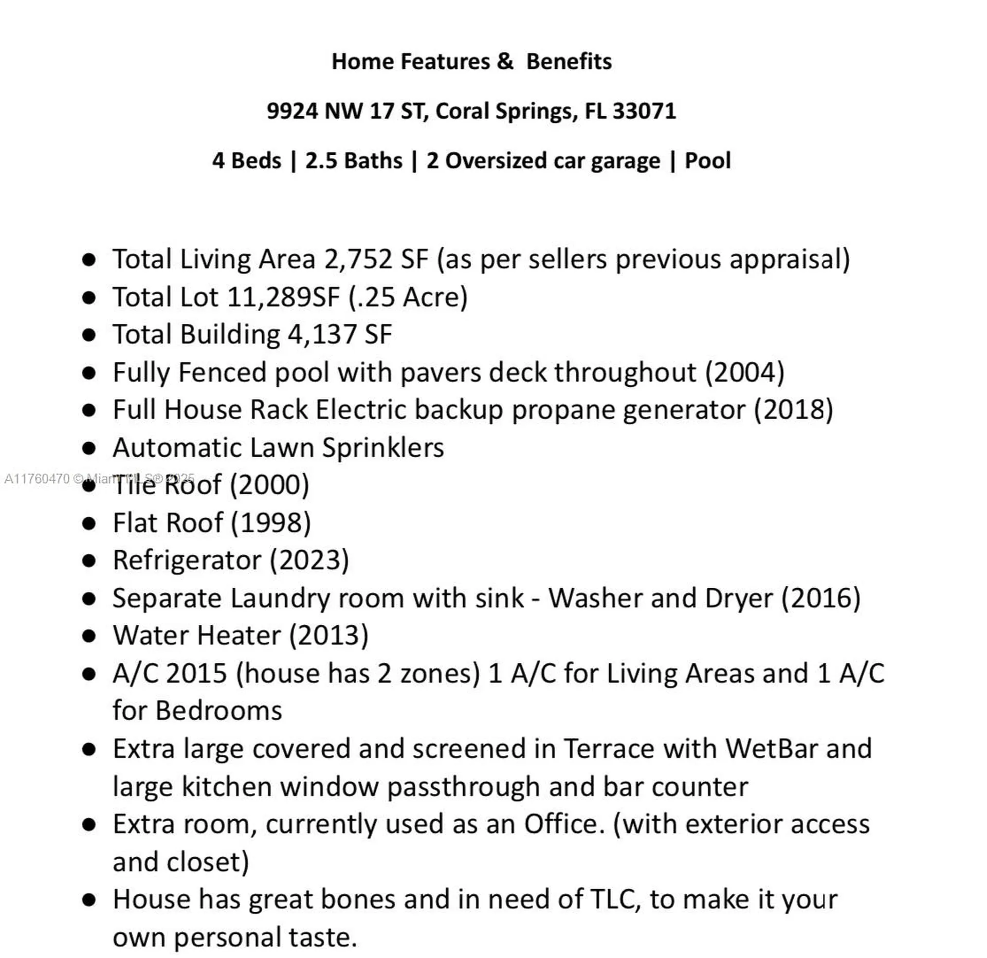 9924 NW 17th Street Coral Springs FL 33071