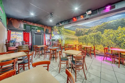 Highly Profitable Restaurant-bar For Sale On 8th Street Miami FL 33144