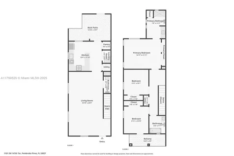 1101 SW 147th Terrace Pembroke Pines FL 33027