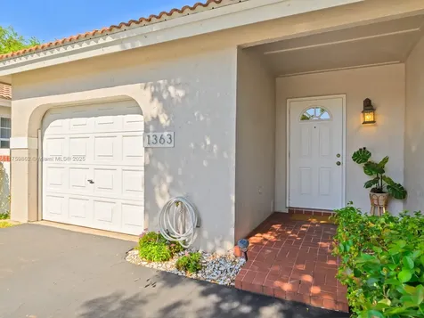 1363 Seagrape Circle Weston FL 33326