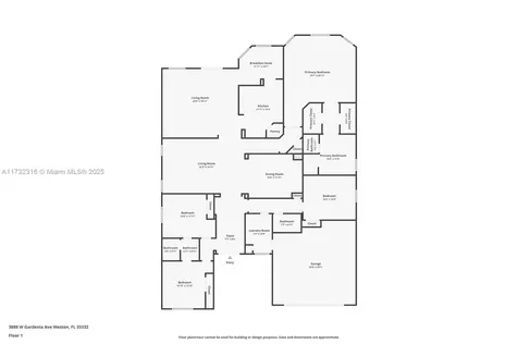 3888 W Gardenia Avenue Weston FL 33332