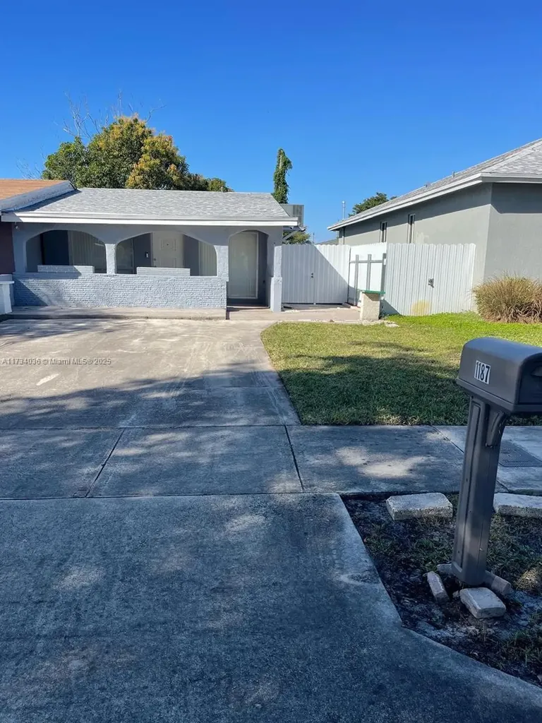 1187 NW 29th Terrace Fort Lauderdale FL 33311