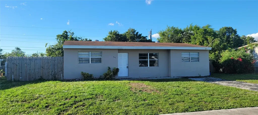 447 Cheyenne Drive Lake Worth FL 33462