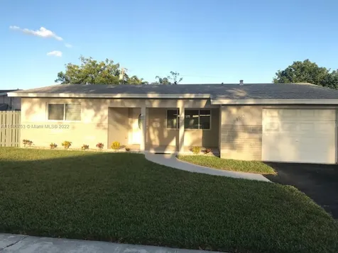2160 NW 64th Terrace Sunrise FL 33313