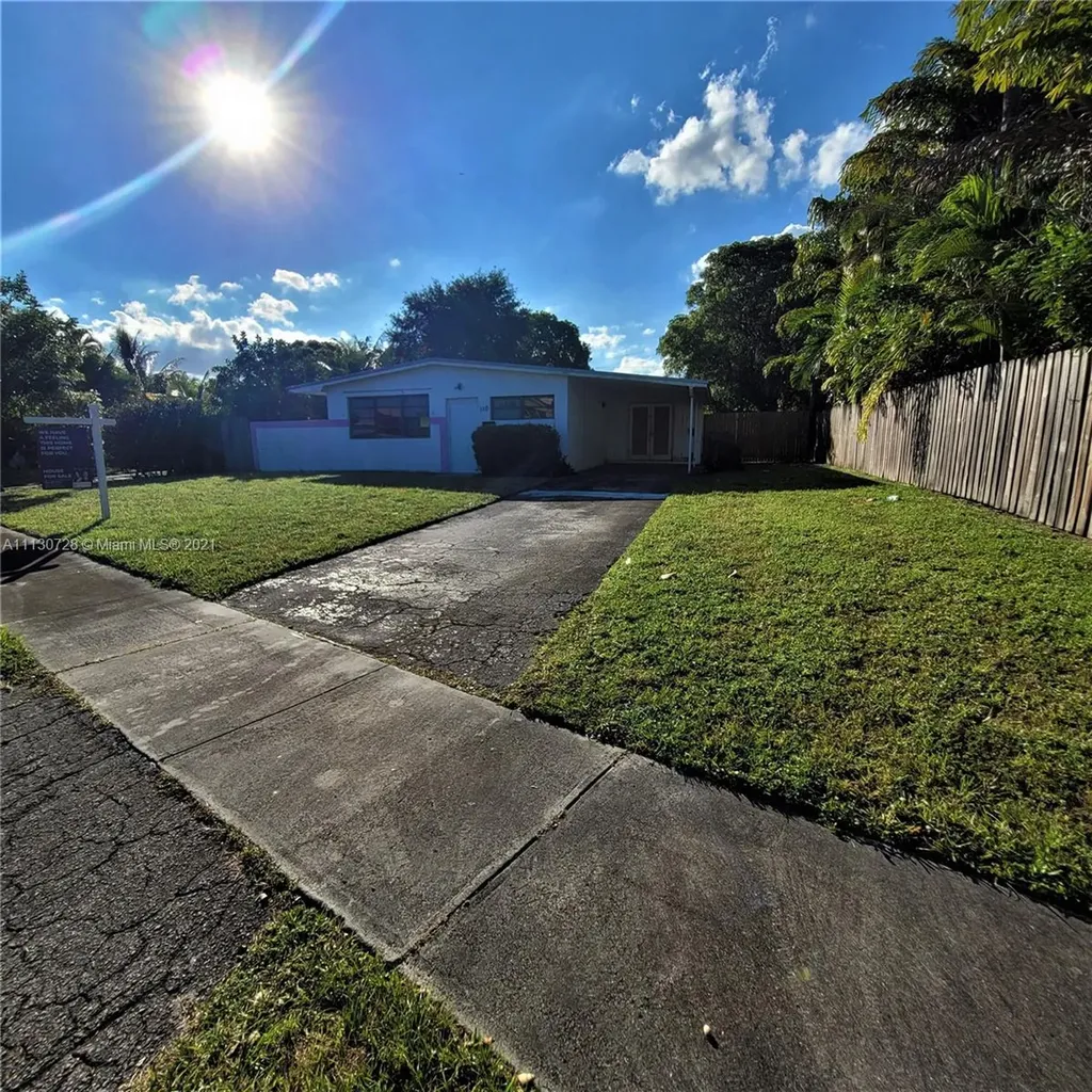 110 SW 63rd Terrace Pembroke Pines FL 33023