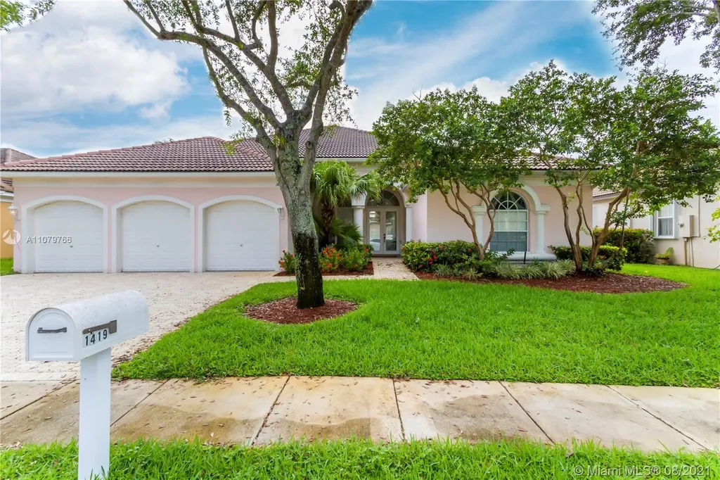 1419 SW 159th Terrace Pembroke Pines FL 33027