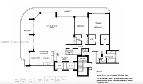 10101 Collins Avenue Bal Harbour FL 33154
