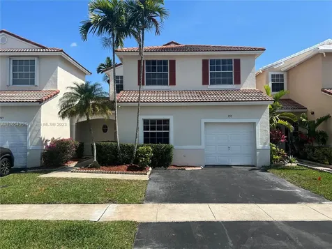 955 SW 180th Terrace Pembroke Pines FL 33029