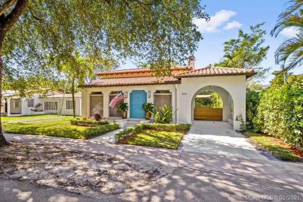 814 Pizarro Street Coral Gables FL 33134