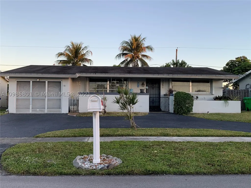 9261 NW 24th Place Sunrise FL 33322