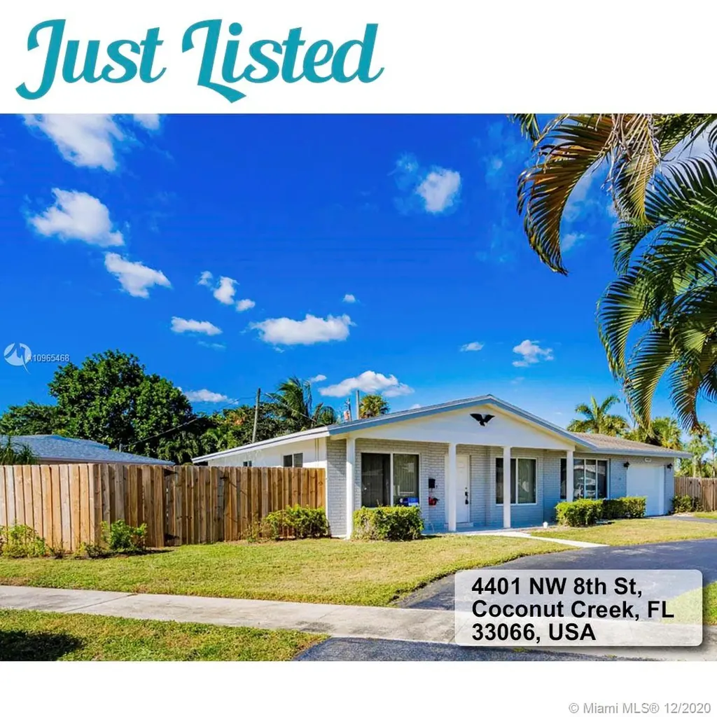 4401 NW 8th Street Coconut Creek FL 33066