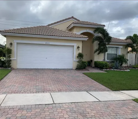 1520 SW 194th Terrace Pembroke Pines FL 33029